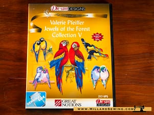 Embroidery Card for Bernina Artista Sewing Machines