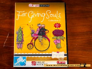 Embroidery Card for Bernina Artista Sewing Machines