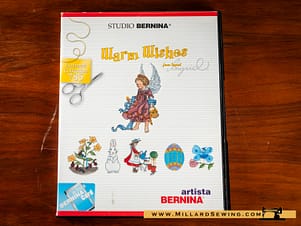 Embroidery Card for Bernina Sewing Machines