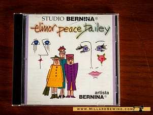 Embroidery Card for Bernina Artista Sewing Machines