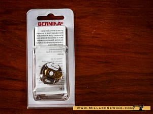 Bobbin Case, Gold Latch for Bernina Sewing Machines