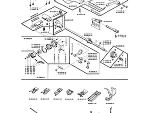 Axis Point Pins for Pfaff Sewing Machines