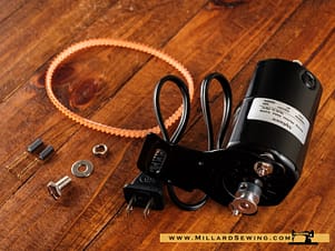 Electric Motor, Universal Fit 0.9 Amp with "K Bracket"