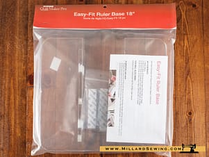 Ruler Base, for Handi Quilter & Janome 18" Longarm Sewing Machines