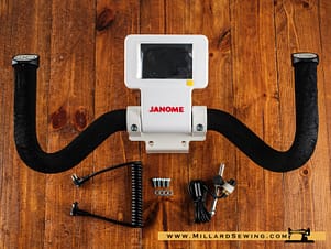 Handlebar, Rear with Display for Janome Quilt Maker 18 Longarm Sewing Machines