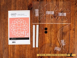 Quilting Template Set, Angel Wing by Westalee Design