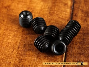 Socket Screw, 2.5mm Hex for Elna, Janome/New Home, Kenmore, & Necchi Sewing Machines