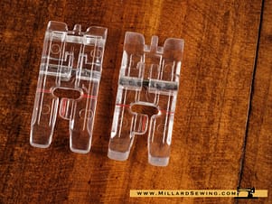 Buttonhole Foot for Snap On Slant Shank Sewing Machines