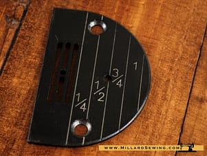 Needle Plate, Large Needle Hole, for Industrial Singer Sewing Machines