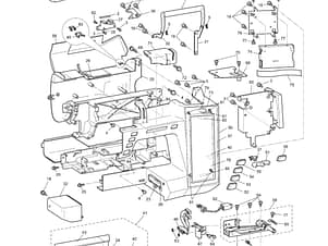 Flatbed Extension for BabyLock Ellageo 3 Sewing Machine