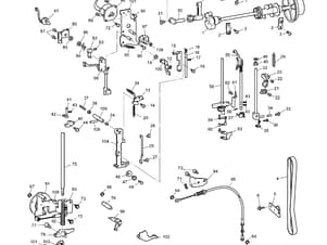 Needle Plate Assembly for BabyLock Ellageo 3 Sewing Machine