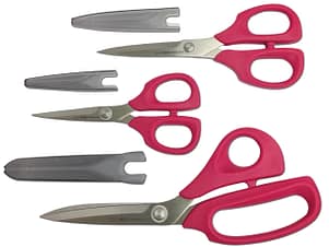 Scissors, 3 Piece 5000 Series Very Berry Set by Kai