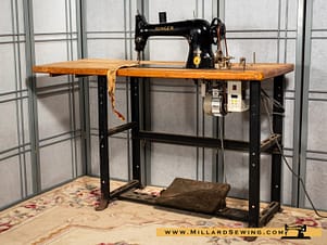 Singer 31-15 Industrial Sewing Machine in Table