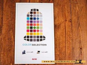 Color Selection Card for Premo Soft Thread by Fil-Tec