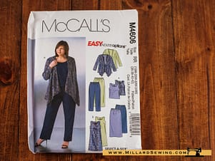 Outfit Pattern M4606 by McCall's