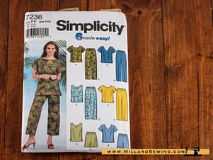 Outfit Pattern 7236 by Simplicity