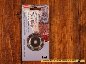 Rotary Cutter Replacement Blades, (45mm) Wave Blade by Kai