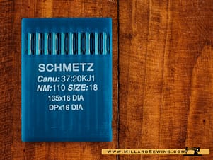 135x16 / DPx16 Leather Point By Schmetz (10 Pack)