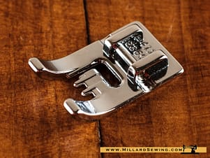 Pintuck Foot, 5 Groove for Most Models of Husqvarna Viking Sewing Machines