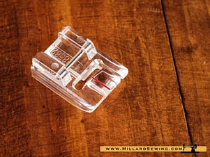 Welting Foot for Snap-O-Matic Mount Pfaff Sewing Machines