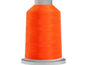 40wt Polyester Thread in 50021 Safety Orange by Glide