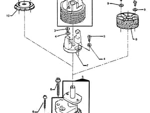 Cam Gear for Singer 4832 Sewing Machine