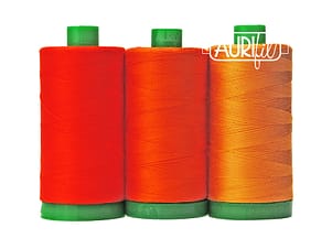 Color Builder 3 Piece Set, 40wt Cotton in Sumatran Tiger by Aurifil