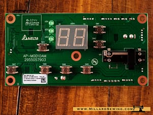 Printed Circuit Board A for Elna Elnita EC30 & eXperience 450 Model Sewing Machines