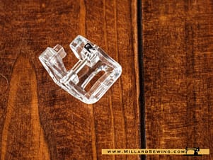 Clear Embroidery Foot for Most Husqvarna Viking Sewing Machines