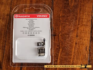 Narrow Braiding/Cording Foot for Husqvarna Viking Sewing Machines