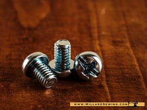 Screw, Set Screw 4x6 For Janome/New Home, Elna, & More Sewing Machines