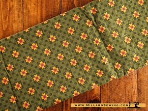 Remnant (Cotton) Quilt Blocks Print with Glitter