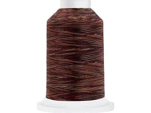 40wt Variegated Cotton Thread in Mahogany by Harmony