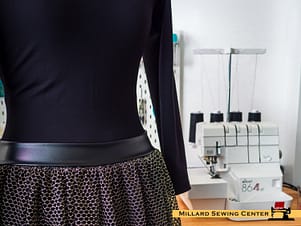 Coverstitch -- Advanced (Modern Janome/Elna Coverstitch Machines Only) 1 Hour Class