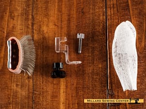 Brush-out Embroidery Kit for Elna & Janome Sewing Machines