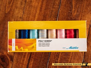 Poly Sheen Kids Colors Kit by Mettler (8 Spools)
