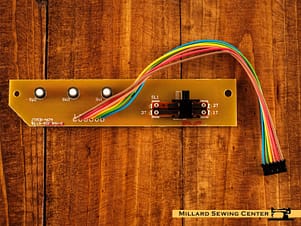PCB, Printed Circuit Board F2 for Janome 740DC, 780DC, & JW8100 Model Sewing Machines