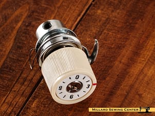 Tension Assembly, Pull Down for Japanese Built Sewing Machines with 23/32" Diameter Tension Assembly