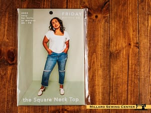 Top Pattern, Square Neck by Friday Pattern Company