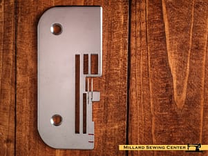Needle Plate for White 1900, 634, & 834 Model Serger Sewing Machines