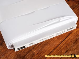 Cotton Fabric, 44" Wide in White by Tilda