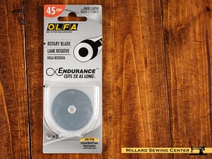 Rotary Cutter Replacement Blade, (45mm) Endurance by Olfa