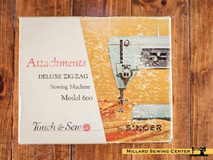 Attachment Set, Singer 600 Series