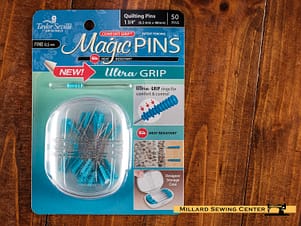Pins, Ultra Grip Fine Quilting Magic Pins by Taylor Seville