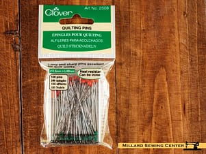 Pins, Glasstop Quilting by Clover (100PC)