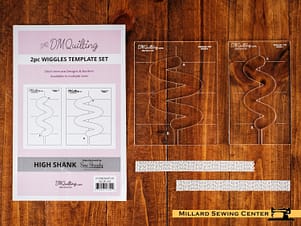 Quilting Template, Wiggle Set by Westalee Design