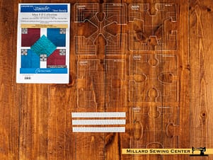 Quilting Template Set, Mini Fills 5 Piece Collection by Westalee Design