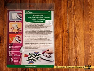 Wonder Fuse, 10 Pack (9" x 8" Sheet) by Clover