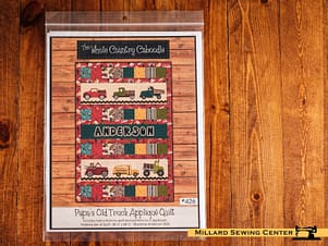 Quilt Pattern, Papa's Old Truck by The Whole Country Caboodle