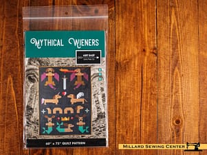 Quilt Pattern, Mythical Weiners by Art East Quilting Co